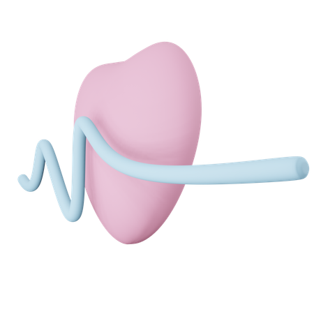Battement de coeur  3D Icon