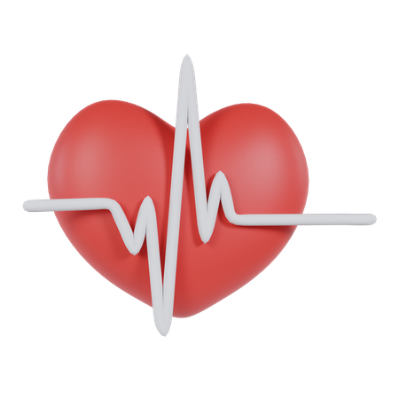 Battement de coeur  3D Icon