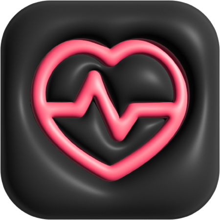 Battement de coeur  3D Icon