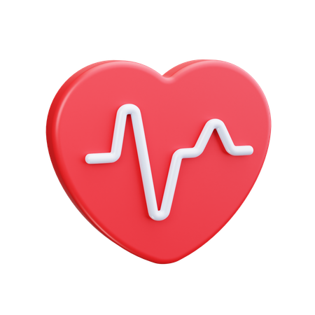 Battement de coeur  3D Icon