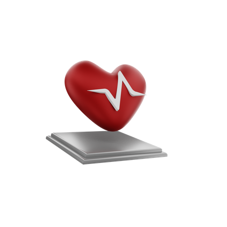 Battement de coeur  3D Icon