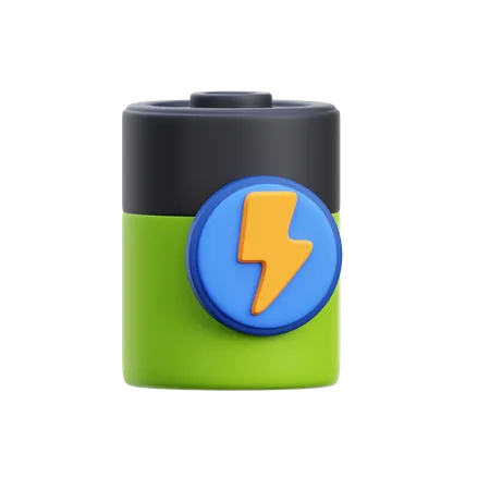 Batteria  3D Icon