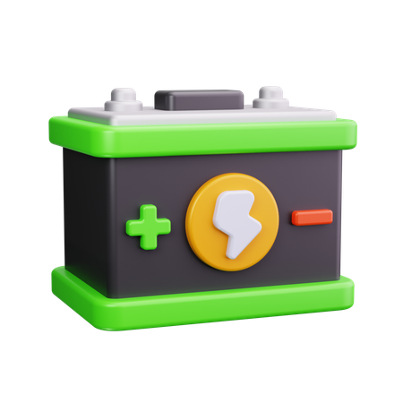 Batteria  3D Icon