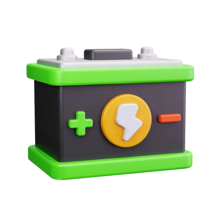 Batteria  3D Icon