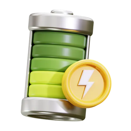 Batteria  3D Icon