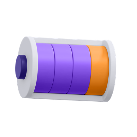 Batteria carica  3D Icon