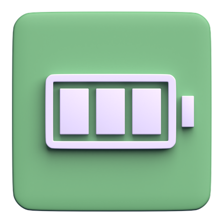 Batterie  3D Icon