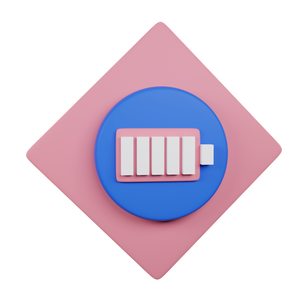 Batterie  3D Icon