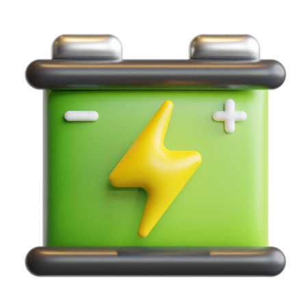 Batterie  3D Icon