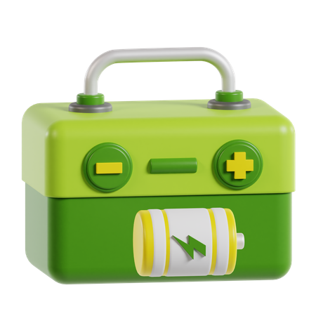 Batterie  3D Icon