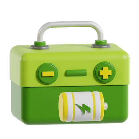 Batterie  3D Icon