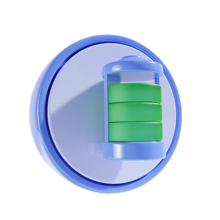 Batterie  3D Icon