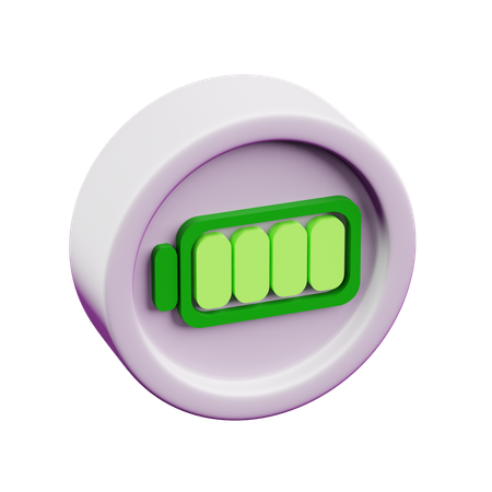 Batterie  3D Icon