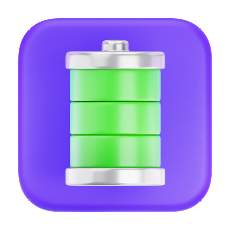 Batterie  3D Icon