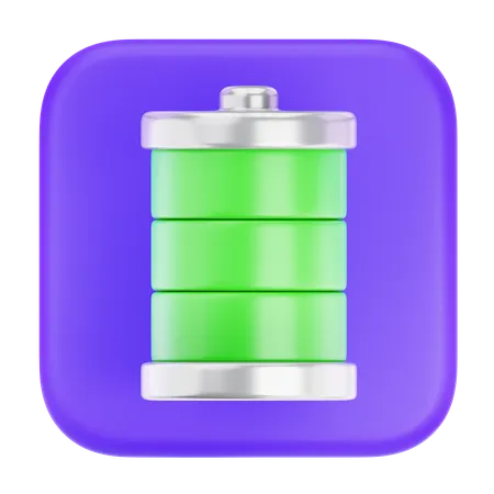 Batterie  3D Icon