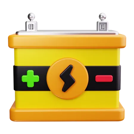 Batterie  3D Icon