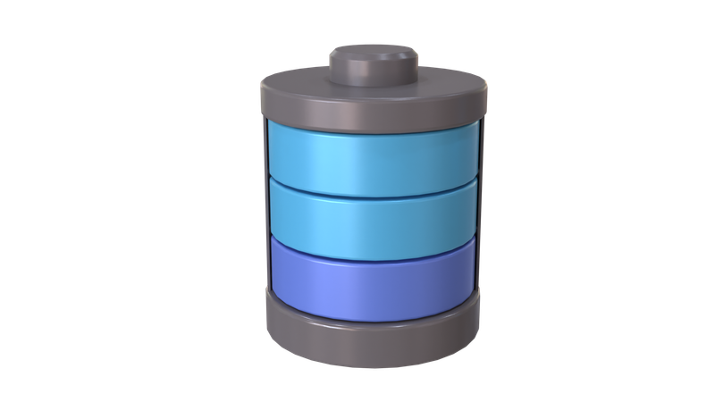 Batterie  3D Icon