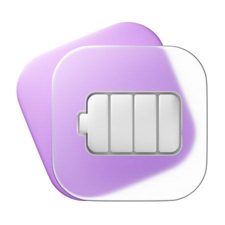 Batterie  3D Icon