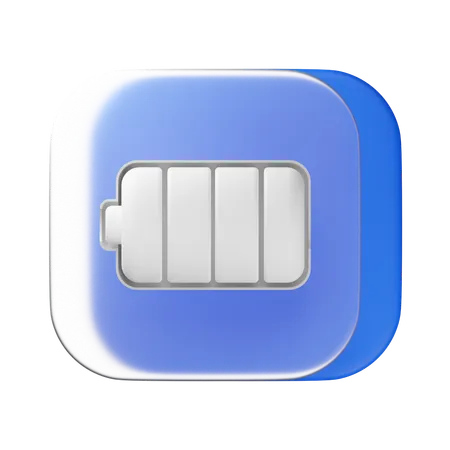 Batterie  3D Icon