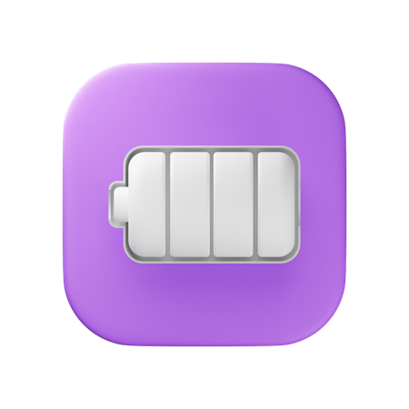 Batterie  3D Icon