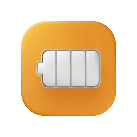 Batterie  3D Icon