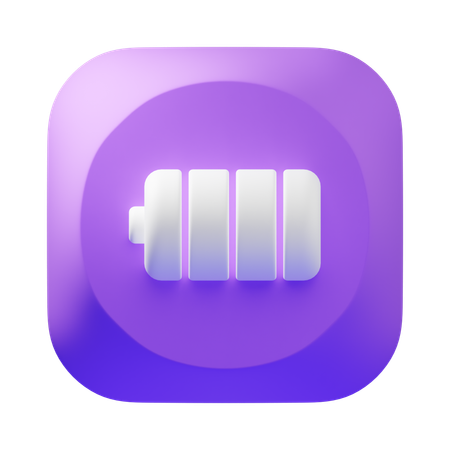 Batterie  3D Icon