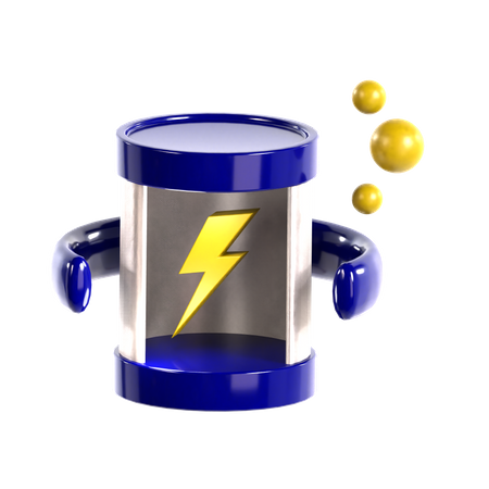 Batterie  3D Icon