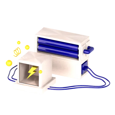 Batterie  3D Icon