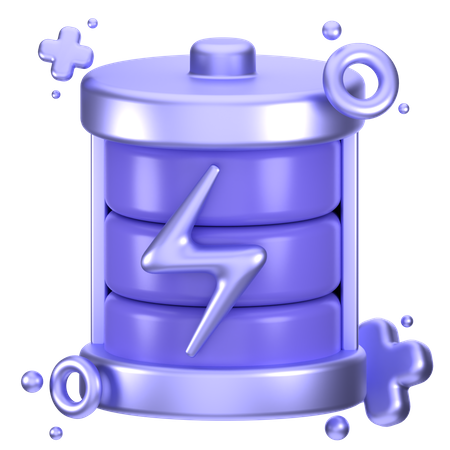 Batterie  3D Icon