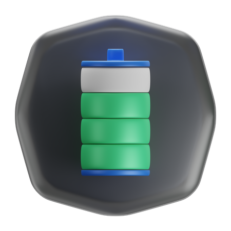 Batterie  3D Icon