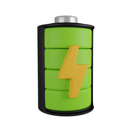 Batterie complètement chargée  3D Icon