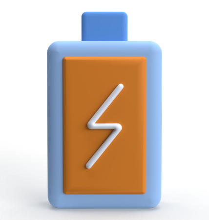 Puissance de la batterie  3D Icon