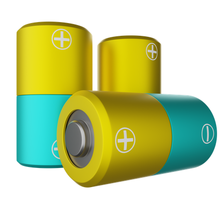 Cellule de batterie  3D Icon