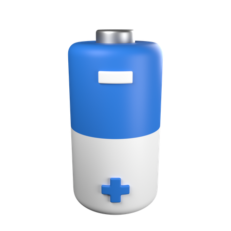 Cellule de batterie  3D Icon