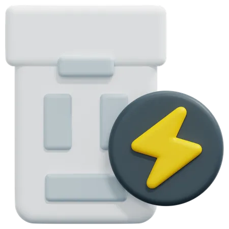 Batterie de drone  3D Icon