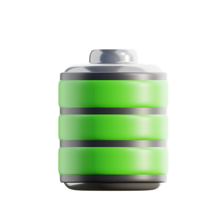 Batterie écologique  3D Icon