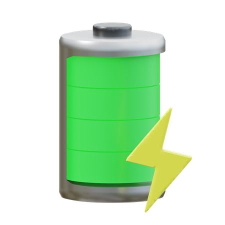 Batterie écologique  3D Icon