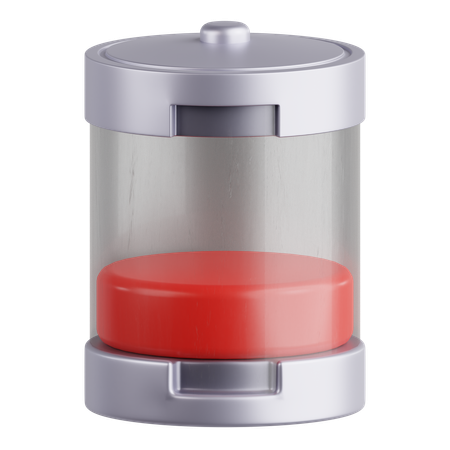 Batterie faible  3D Icon