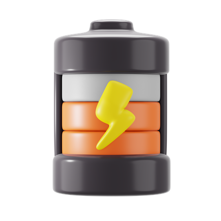 Batterie faible  3D Icon