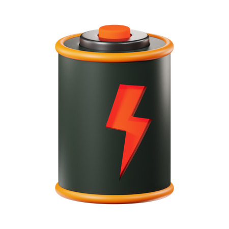 Batterie faible  3D Icon