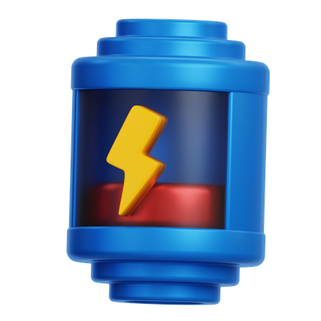 Batterie faible  3D Icon