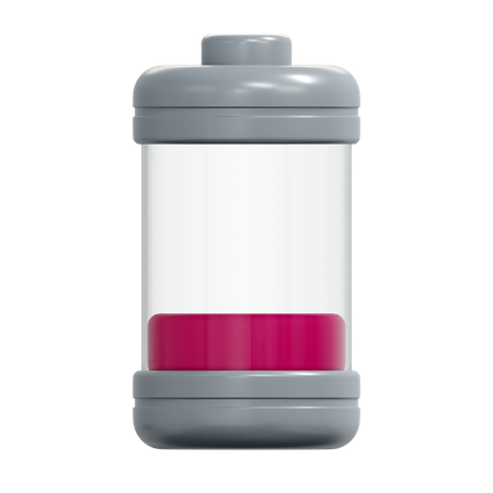 Batterie faible  3D Icon