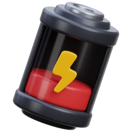 Batterie faible  3D Icon