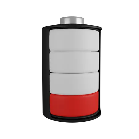 Batterie faible  3D Icon