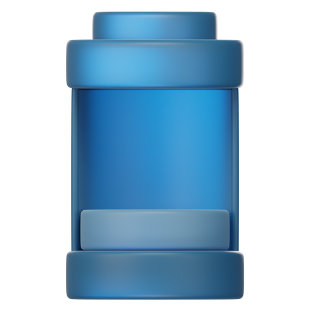 Batterie faible  3D Icon