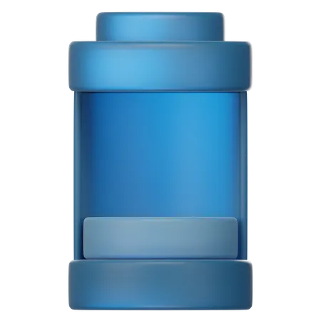 Batterie faible  3D Icon