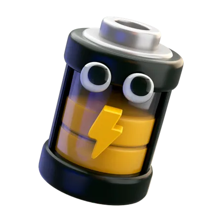 Batterie moyenne  3D Icon