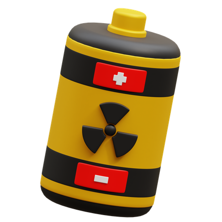 Batterie nucléaire  3D Icon