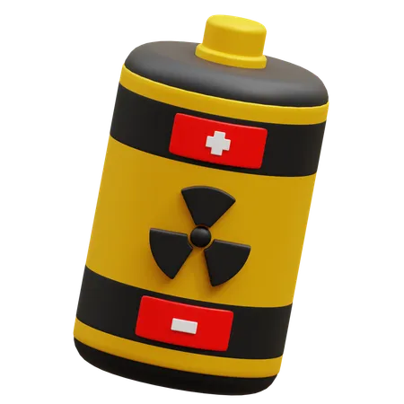 Batterie nucléaire  3D Icon