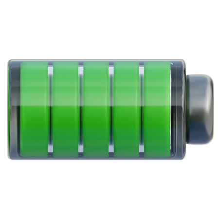 Batterie pleine  3D Icon